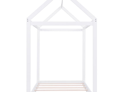 Wooden House Shaped Bed