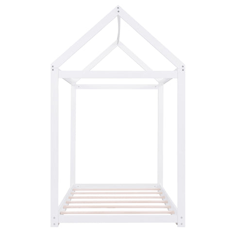 Wooden House Shaped Bed