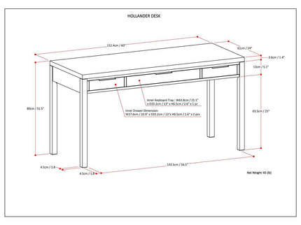 Hollander - Handcrafted Desk