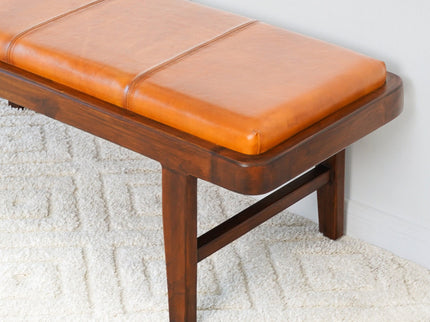 Maddox - Bench - Rustic / Tan