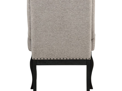 Kinzler - Arm Chair (Set of 2) - Tan / Black