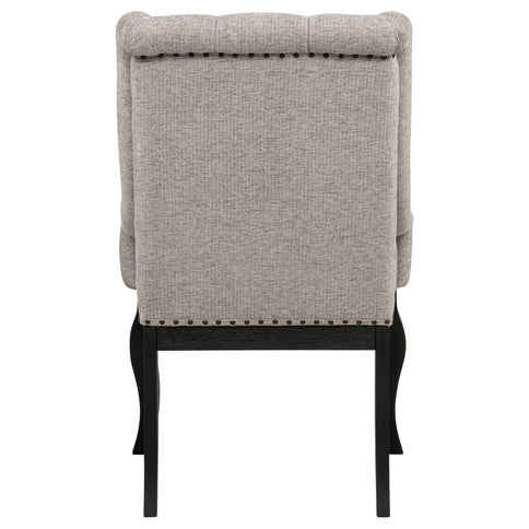 Kinzler - Arm Chair (Set of 2) - Tan / Black