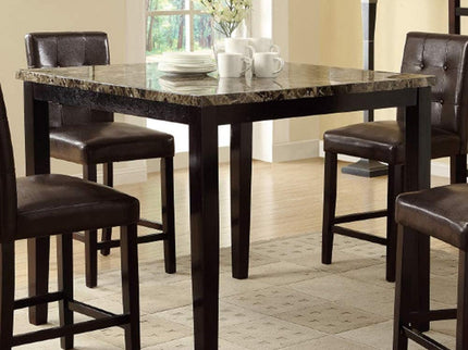 Square Dining Table - Brown
