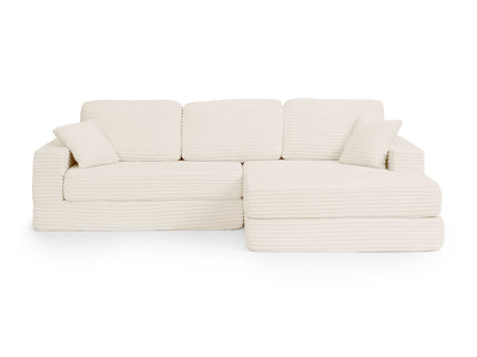 Modern Minimalist L Shape Modular Sectional Sofa, Couch