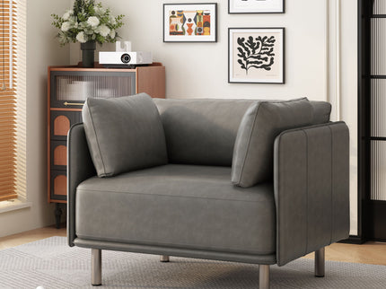 Vintage Modern Aesthetic Appeal Lounge Chair