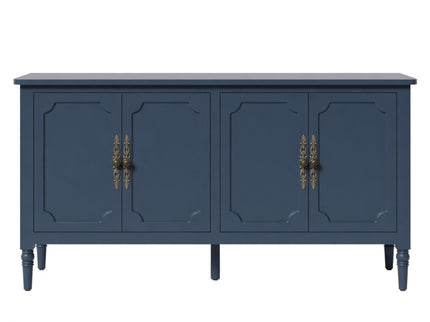 Vintage Buffet Cabinet With Adjustable Shelves