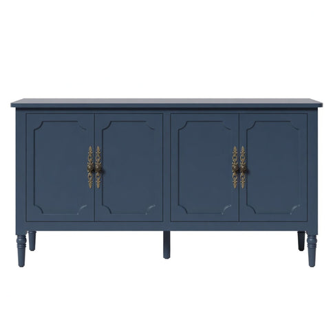 Vintage Buffet Cabinet With Adjustable Shelves