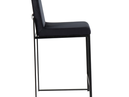 Fuji - Contemporary Modern Elegance, High Back Counter Stool