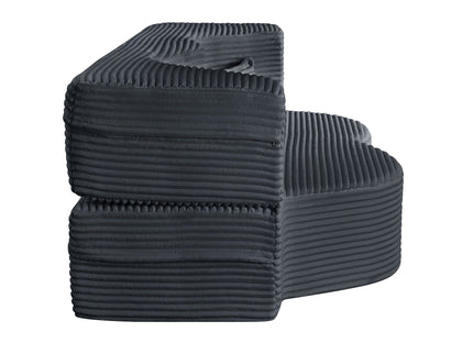 Floor Convertible Sleeper Sofa Bed With 2 Pillows