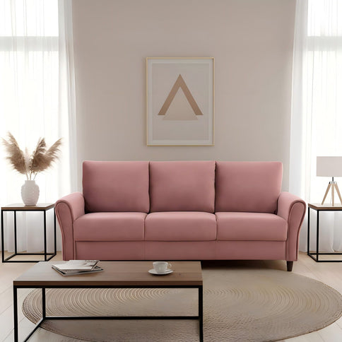 Patricia - Curved Arm 3 Seater Sofa