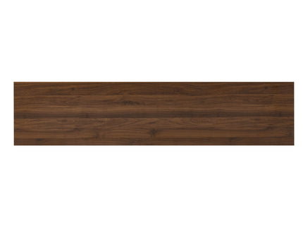 TV Stand With Soft Closing Hinges And Cable Management - Walnut