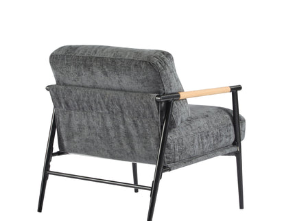 Modern Accent Chair With Cushions, Cozy Seating