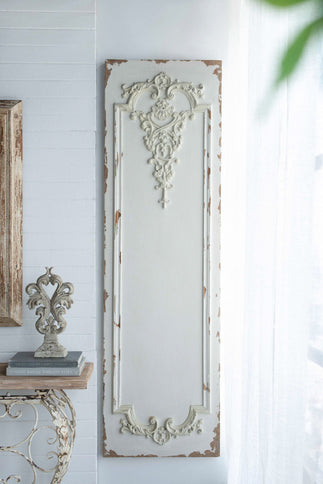 Set Of Large Wooden Rectangle Hanging Panels