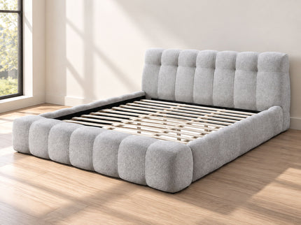 Hannah - Eastern King Bed - Gray