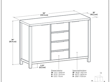 Hollander - Handcrafted Sideboard Buffet