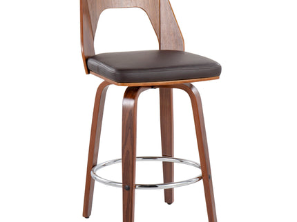 Trilogy - Mid Century Modern Counter Stool (Set of 2)
