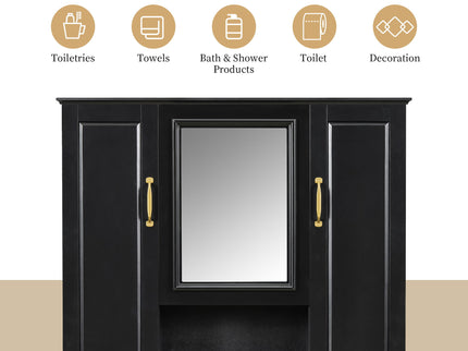 Modern Wall Mounted Medicine Cabinet With Mirror