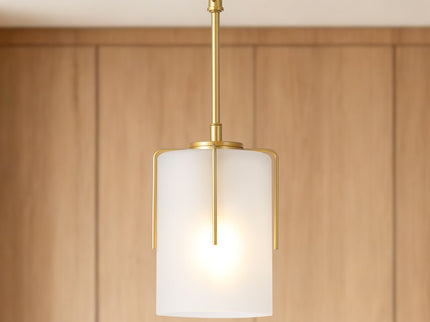 Adjustable Cylindrical Pendant Light