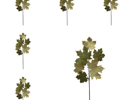 Paper Maple Leaf Spray, Botanicals Decor For Harvest Festival Fall Festival & Thanksgiving Table Decorations