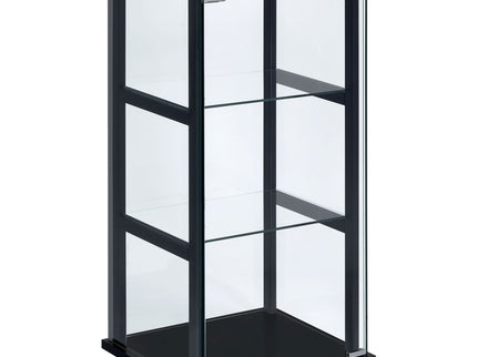 Callie - 3 Shelf Curio Cabinet - Black