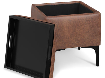 Natasha - Multifunctional Storage Ottoman With Tray