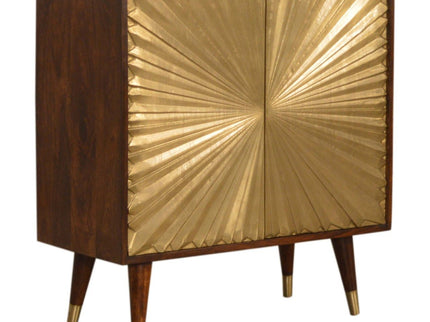Manila - Cabinet - Gold / Brown