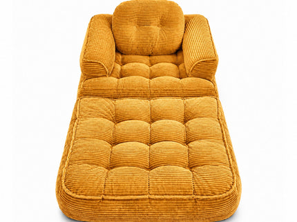 Convertible 2 In 1 Armrest Sofa For Bedroom