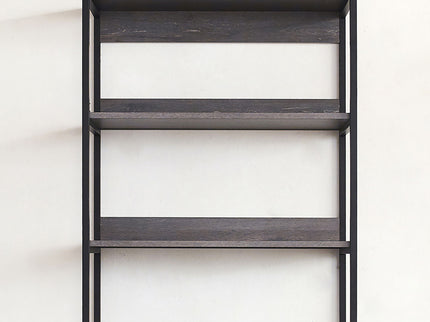Monica - And Walk-In Closet With 5 Shelves Construction - Gray