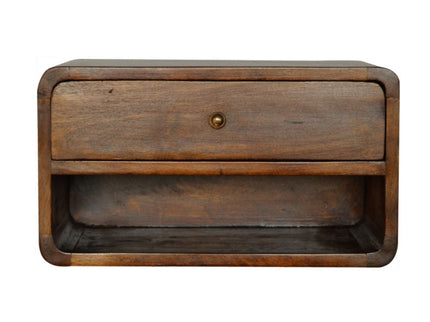 Curve Upper Slot Floating Nightstand