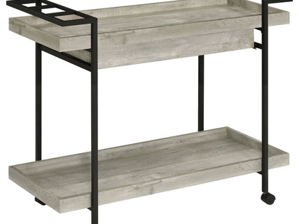 Begonia - 1 Drawer Cart - Driftwood