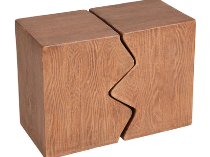Rectangular Outdoor Indoor Accent Side Table (Set of 2)