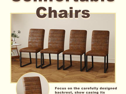 Oversized Square Design Dining Chairs For Home