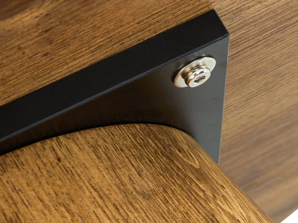Circular Coffee Table With Adjustable Feet