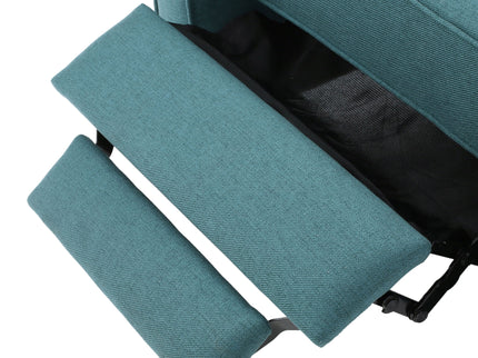 Upholstered Push Back Recliner Chair For Living Room