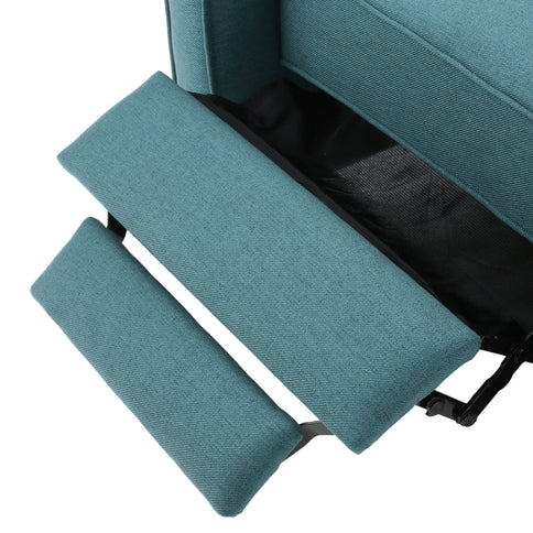 Upholstered Push Back Recliner Chair For Living Room