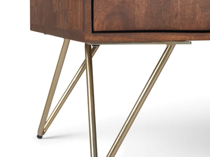 Hunter - TV Media Stand - Umber Brown Stain