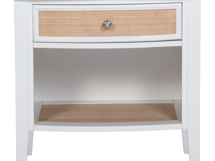 Talia - 1 Drawer Nightstand - White