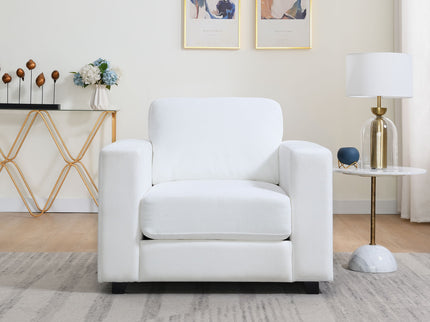 Oversized Accent Chair With Widen Arm For Living Room