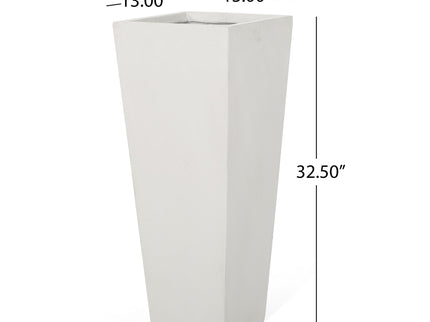 Outdoor Modern Cast Stone Planter