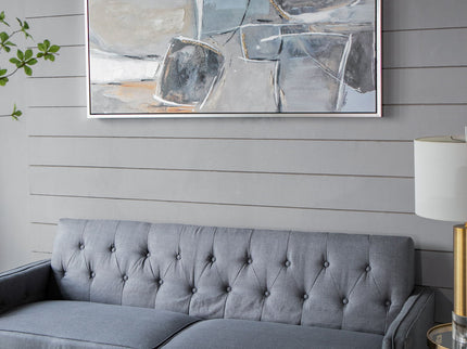 Large Modern Oil Painting, Framed Landscape Wall Art For Living Room Dining Room Office Bedroom - Multicolor