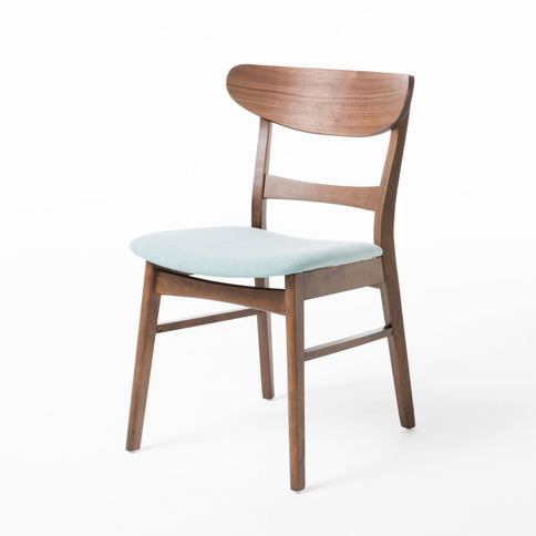 Modern Dining Chairs With Cushioned Seat (Set of 2)