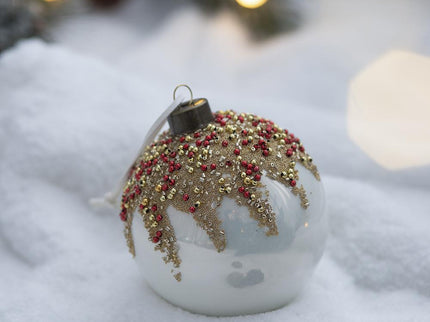 Christmas Ball Ornaments, Decorative Hanging Ball Christmas Tree Ornaments For Holiday Party Decorations