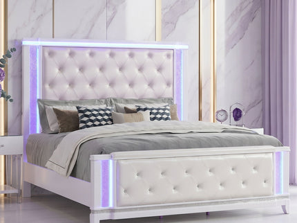 Opium - Bed With LED Lit Headboard