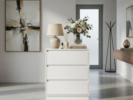 3 Drawer Nightstand, Bedroom Side Table