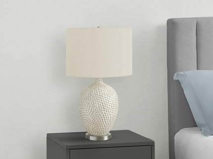 Lighting, Table Lamp, Ceramic, Contemporary - Cream