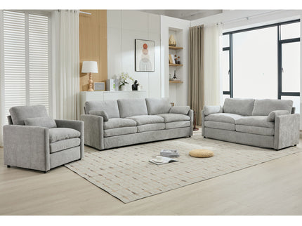 Cozy Upholstered Sofa Set For Living Room