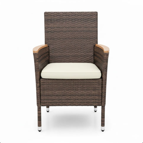 4 Piece All-Weather Patio Dining Chair Set
