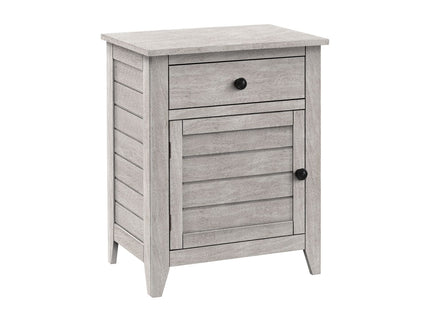 Accent Nightstand, Storage Drawer, Transitional