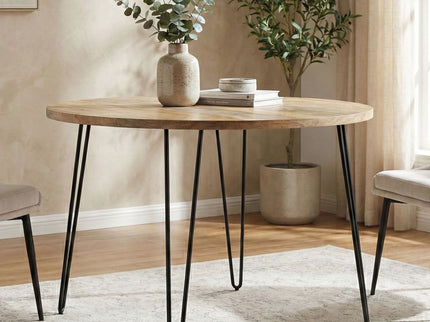 Hunter - Round Dining Table - Natural