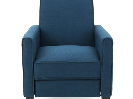 Upholstered Push Back Recliner Chair For Living Room